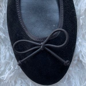Talbots Shoes - Talbots size 7 suede black ballet flats Talbots Shoes - Talbots size 7 suede black ballet flats